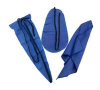 BESPORTBLE Saxophone Care Kit 3pcs Sax Cleaning Cloths Universal Fit for Alto Tenor Sax Reusable