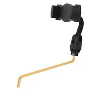 BESPORTBLE Saxophone Lyra Music Holder with Sturdy ABS and Stainless Steel for Secure Hold for Outdoor Performances and Marching Bands as Mobile Phone Accessory on Saxophone