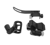 BESPORTBLE Saxophone Microphone Mount Stand with 2 Clamps Instrument Mic Clip Holder for Stage and Studio Use, Multifunctional Microphone Clamp Accessories