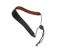 BESPORTBLE Saxophone Neck Strap Adjustable Black Brown Sax Belt for Alto and Tenor Instruments Soft Padded Design to Neck Pressure Durable Hook for Musicians
