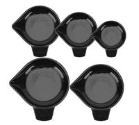 BESPORTBLE Scale Trays Lightweight Replacement 5pcs, Stackable and Space-saving Pp Material round Edges Mini Trays Electronic Balance Scales for Kitchen or Laboratory Use