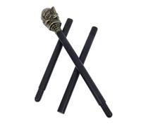 BESPORTBLE Scepter Egyptian Walking Stick Durable Plastic Halloween Costume Cane Prop Lightweight Mystical Staff for Adults for Parties Dress Up Events