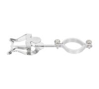 BESPORTBLE Score Reading Clip for Clarinet Durable Music Note Clip Holder Strong Clamping Force Easy to Use for Marching Bands and Musicians Silver Finish