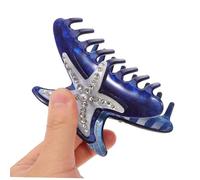 BESPORTBLE Sea Star Rhinestone Hair Claw Clip Acrylic Hair Jaw Clip for Women