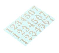 BESPORTBLE Self-Adhesive Gold Embossed Music Stickers for Beginners Note Labels with Strong Adhesion for DIY Crafts and Decorative Musical Instruments Like Drums and Pianos