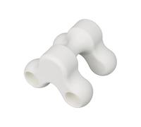 BESPORTBLE Self Massager Tool for Deep Tissue Therapy White Cervical Spine Massager for Occipital Release Portable Trigger Point Massage Device for Neck Back Shoulder Relief