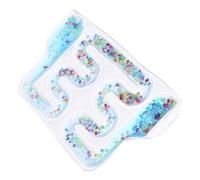 BESPORTBLE Sensory Puzzle Toy for Kids filled Maze Board Sparkles Educational Early Learning Activity for Children Handheld Sensory Play for Fine Motor Skills