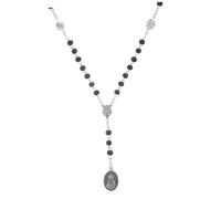 BESPORTBLE Seven Sorrows Rosary Chain Catholic Prayer Beads Necklace Religious Symbol for Women Stylish Beaded Jewellery Christian Faith Expression
