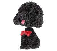 BESPORTBLE Shaking Head Puppy Model Resin Bobble Head for Car Dashboard Cute Puppy Ornament Home Office Window Display Gift for Car Lovers