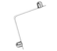 BESPORTBLE Shape Stainless Steel Crutch Spring Shrapnel Clip Buckle for Walking Stick Height Suitable for All Ages Practical DIY Replacement Accessory