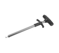 BESPORTBLE Shaped Fish Hook Remover Tool Innovative Stainless Steel Extractor for Deep Hook Removal Lake Fishing Fish Friendly Design for Conservation Anglers