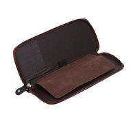 BESPORTBLE Shear Pouch Leather Scissor Bag Pu Scissors Case Double Hair Scissor Storage Bag for Protecting and Organizing Two Scissors Suitable for Barbers and Hairdressers