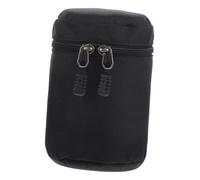 BESPORTBLE Shockproof Portable Camera Lens Pouch Premium PU Material Lens Case Protective Storage Bag for DSLR Photographers Compatible with Canon