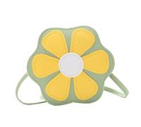 BESPORTBLE Shoulder Bags Girl Purse Purses Shoulder Sling Bag for Women Cute Flower Little Pretend Hand Messenger White Ladies Floral Green Leather