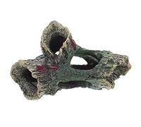 BESPORTBLE Shrimp Hideout Rock Cave Decor for Freshwater and Aquariums Realistic Fish Tank Decoration Natural Modeling Lightweight Design for Fish Hiding Spaces