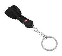 BESPORTBLE Silicone Diving Flipper Keychain Small Decorative Pendant Portable Diving Key Ring for Backpack and Bag Souvenir