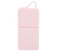 BESPORTBLE Silicone Face Ice Roller Skin Massage Tool for Relief and Sun Redness Repair, Compact Simple Shape Pink Beauty Tool for Face Puffiness Reduction