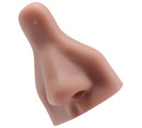 BESPORTBLE Silicone Nose Face Model for Teaching Scenarios, Soft and Sturdy Body Part for Piercing Practice, Easy to Carry and Repeated Sanding Simulation Tool