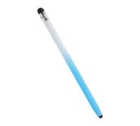 BESPORTBLE Silicone Stylus Pen Double-ended Mini Touch Screen Stylus for Tablets and Phones, Compatible with Touchscreen Devices, Suitable for Students and Artists, White to Blue Gradient