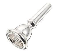 BESPORTBLE Silver Copper Euphonium Mouthpiece Good Feel and Lasting Luster Instrument Accessory for Beginners and Students Playing Euphonium