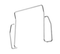 BESPORTBLE Silver Metal Mic Belt Holder Lavalier Microphone Belt Clip with Sturdy Clip to Fix The Microphone for Performances and Online Chats