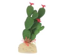 BESPORTBLE Simulated Cactus Fish Tank Plant Aquarium Decoration Easy Care Fake Plant