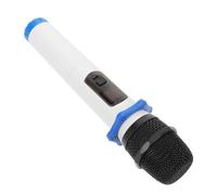 BESPORTBLE Simulated Microphone Model Prop Wireless Fake Microphone for Role Play Stage Performances Parties with Vivid Detail and Realistic Design