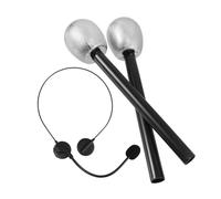 BESPORTBLE Simulation Microphone Props for Boys and Girls Glitter Realistic Foam Fake Mic for Party Decoration Stage Shows Boy Girl's Microphone Playthings