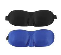 BESPORTBLE Sleep Comfortable Polyester and Foam Material 2pcs Light Blocking 3D Prevents Moving Or Falling for Women and Adults for Travel and Afternoon Naps
