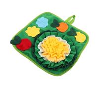 BESPORTBLE Slow Feeding Pet Sniffing Mat for Small Animals Soft Cozy Foraging for Hamsters Rabbits Birds and Guinea Pigs Puppy Supply Dog Feeding Mat Healthy Eating Habits and Better