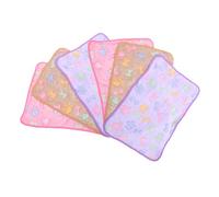 BESPORTBLE Small Animal Bedding 6pcs Guinea Pig Blankets Fleece Cage Liners Soft Absorbent Washable