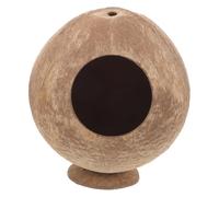 BESPORTBLE Small Hideout Hamster Coconuts House Cage Accessory for Boredom Breaker