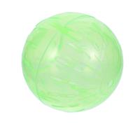 BESPORTBLE Small Pet Exercise Balls and Hamster Stuff 10cm Plastic Running Ball in Green, Portable and Easy to Clean Exercise Toy for Hamsters and Chinchillas at Home the Road