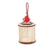 BESPORTBLE Small Portable Cricket Cage Handmade Bamboo Storage for Boys and Girls Catching Insects Learning Tool