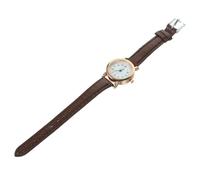 BESPORTBLE Small Watch with Leather Strap Stylish Brown Face for Girls and Ladies for Daily Wear and Present Giving