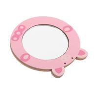 BESPORTBLE Small Wooden DIY Mirror Kit for Vanity Mirror Educational for Early Learning and Creative Play Childsafe Reflective Surface for Home and Kindergarten Use