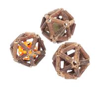 BESPORTBLE Smart Cat Ball Toy Set Mint Cat Interactive Toys Safe Wooden Plastic Toys for Cats Pet Supplies