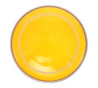 BESPORTBLE Snare Drum Head for Professional Performances 10 Inch Double-layer with Metal Construction, Orange African Drum Surface, Resists Daily Wear and Tear and Musical Instruments