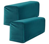 BESPORTBLE Sofa Armrest Cover 2pcs Velvet Soft Sofa Arm Slipcovers Elastic Armrest Protectors Removable Arm Covers