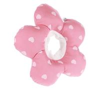 BESPORTBLE Soft Cat Cone Collar for Dogs and Cats with Comfortable Pp Cotton Material and Breathable Design, Adorable Shaped Pink Collar Suitable for Fun Parties and Recovering from Surgery
