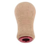 BESPORTBLE Soft Cork Knob Fishing Reel Handle Replacement, Red DIY Casting and Spinning Reel Upgrade Accessory for Anglers