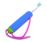 BESPORTBLE Soft Silicone Elderly Training Toothbrush with Ergonomic Fillable Handle Rehabilitation Aid for Seniors with Hand Tremors and Stiffness Supportive Daily Care Tool for Teeth