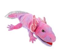 BESPORTBLE Softer Plush Salamander Hand Puppet for Comfortable Material Easy to Operate Imaginative Play Educational Puppet for Storytelling and Coordination Development