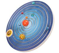 BESPORTBLE Solar System Model Kit for Kids 8 Planet Assembly Toys Painting and Coloring Set for Educational Fun Interactive Space Learning Activity
