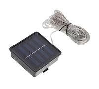 BESPORTBLE Solar Umbrella Light String Waterproof Outdoor Garden Parasol Lights White Led 10m Solar Patio Umbrella Light Strip for Garden Bar Hotel Room