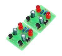 BESPORTBLE Soldering Practice Kit Led Lights Electronic Component Soldering Set for Students Diy Welding Training Educational Electronics Repair Kit 2 Sets Dc2v-15v