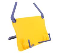 BESPORTBLE Space Saving Music Stand Portable Reading Stand Adjustable Height Sheet Music Holder for Musicians