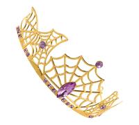BESPORTBLE Spiderweb Crown for Women Halloween Party Headdress Versatile Headband for Group Celebrations Reusable Costume Accessory Unique Design for Themed Events and Festivals
