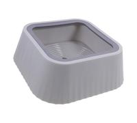 BESPORTBLE Spill Floating Pet Water Bowl Splash Design for Cats Dogs Keeps Face Dry Surroundings Clean for Hydration