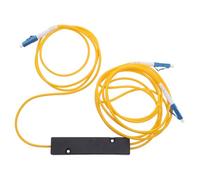 BESPORTBLE Splitter Precision High Technology Compact and with Design Taper Professional Optical 1x2 Lc Connector Box for in Or Optic Cable Fiber Devices Data Centre Office
